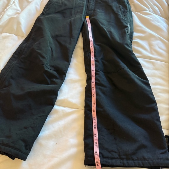 Obermeyer Girl’s Black Waterproof Brooke Snow / Ski Pants - Picture 11 of 13